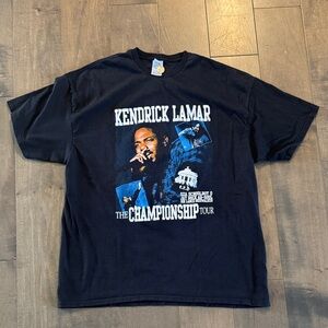 Kendrick Lamar The Championship Tour Bootleg Graphic Shirt XXL SZA Schoolboy Q